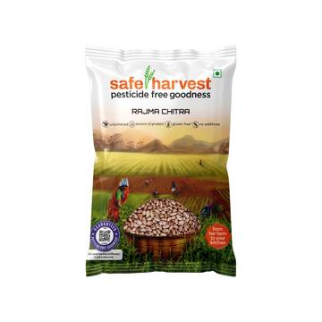 Safe Harvest Pesticide-Free Rajma Chitra